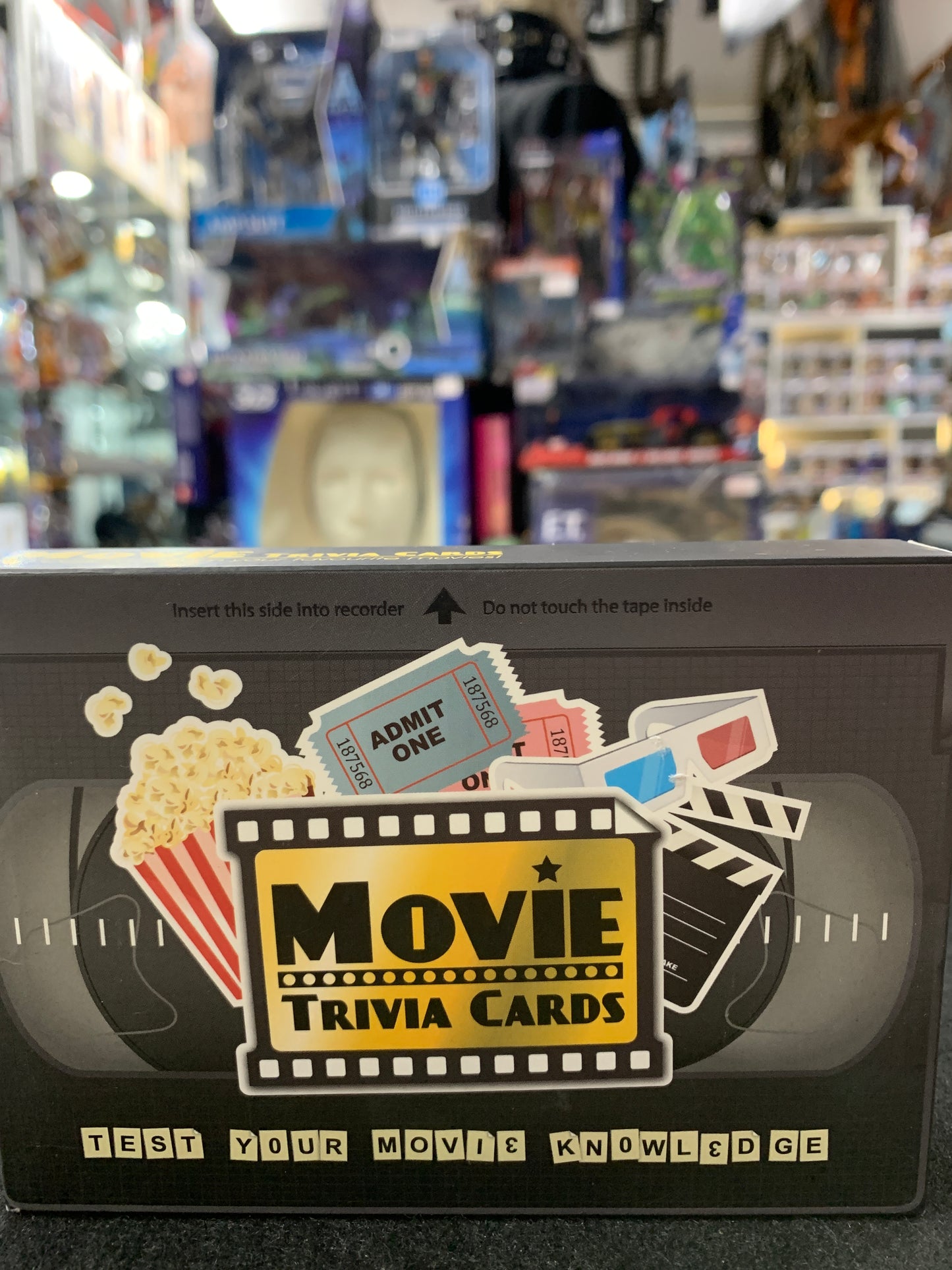 Movie trivia cards test your knowledge