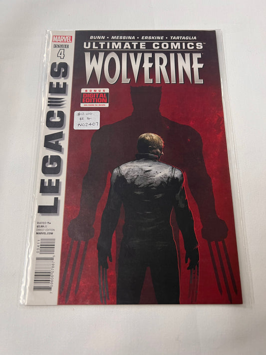 WOLVERINE ULTIMATE COMICS LEGACIES #4 MARVEL AUGUST 2013