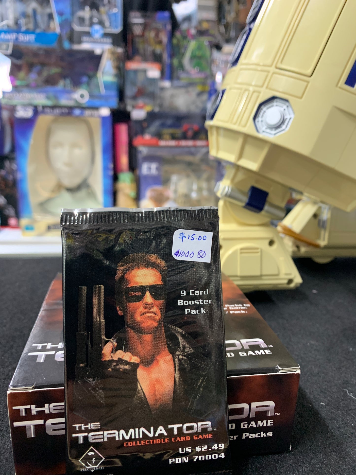 The Terminator collectible cards 9 cards sealed