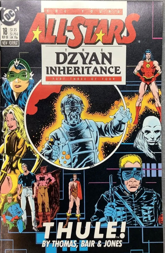 The Young All-Stars #18 -- "The Dzyan Inheritance" 1988 DC Comics