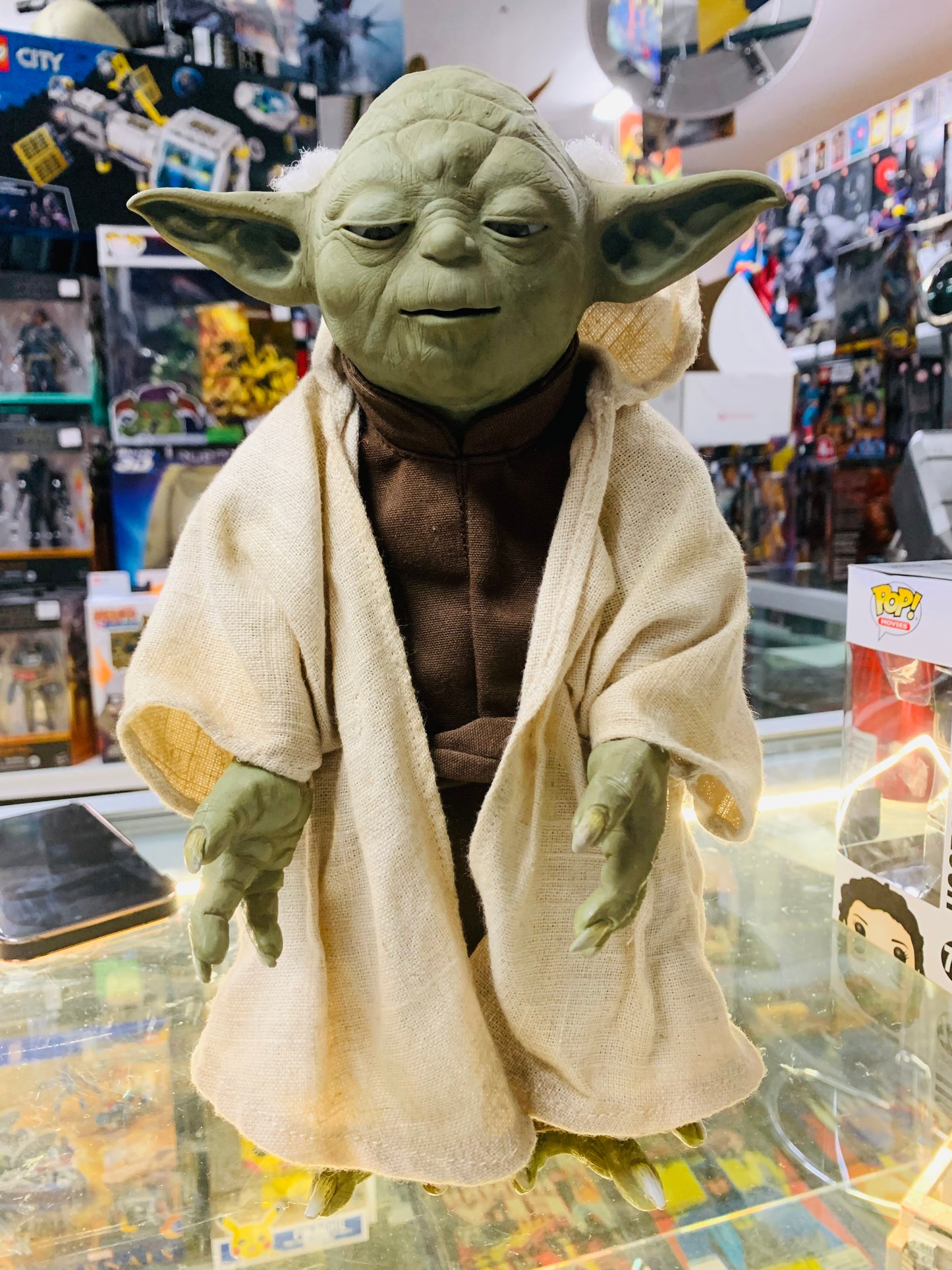 Yoda talking many different phases