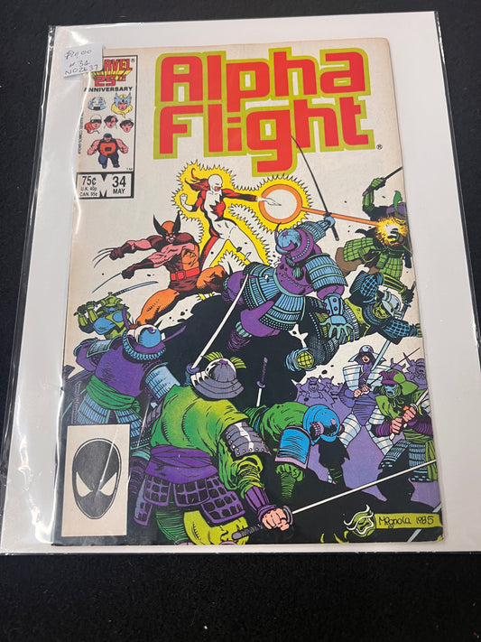 Alpha Flight # 34