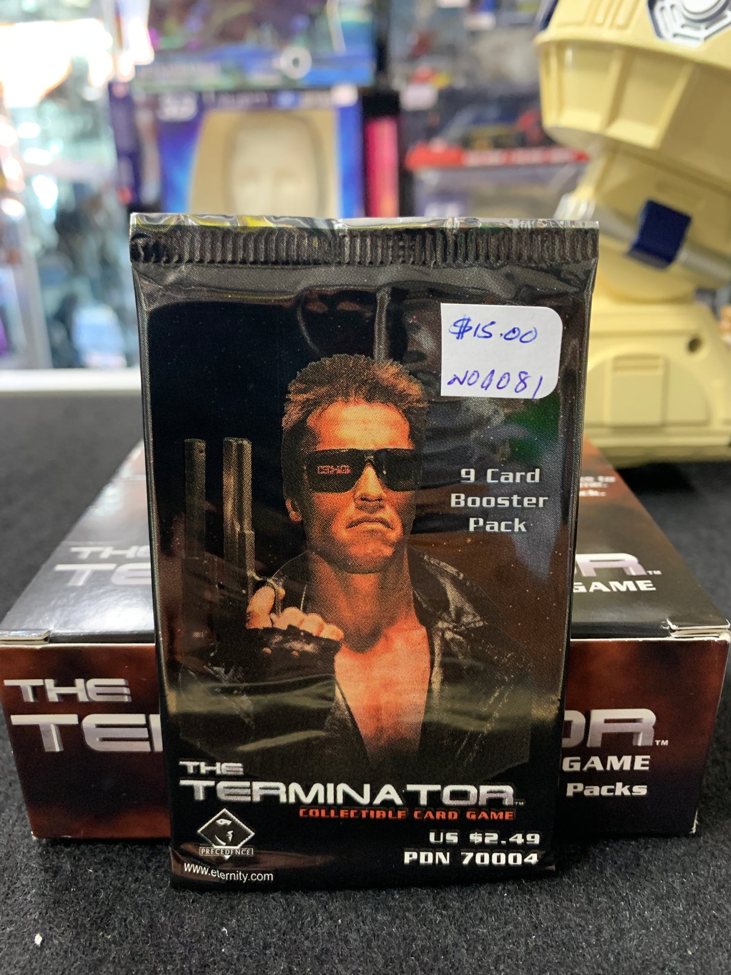 The Terminator collectibles cards 9 cards sealed