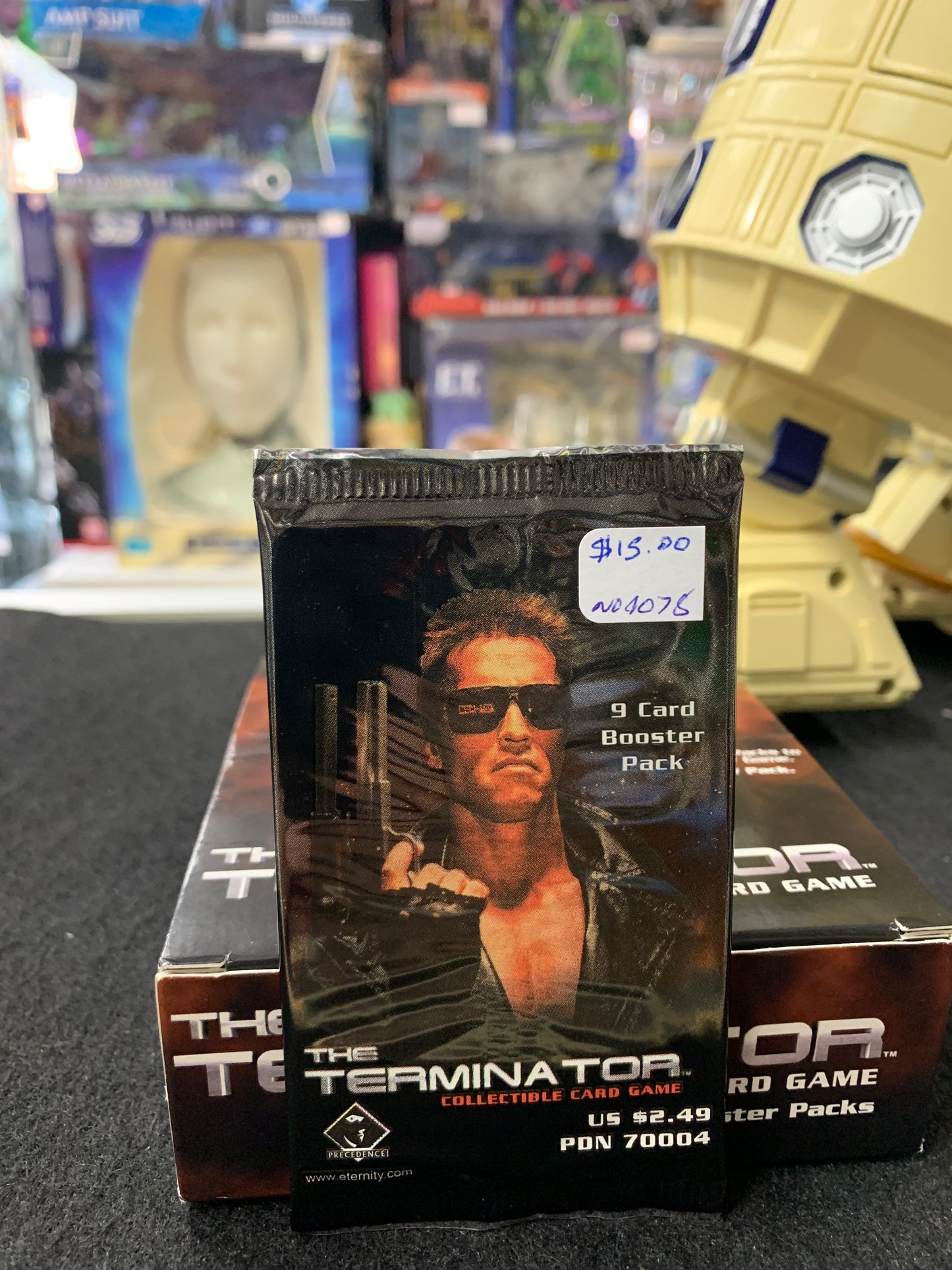 The terminator collectible cards 9 sealed