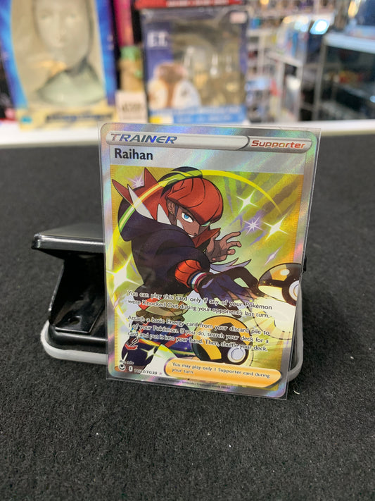 Pokémon card trainer raihan supporter