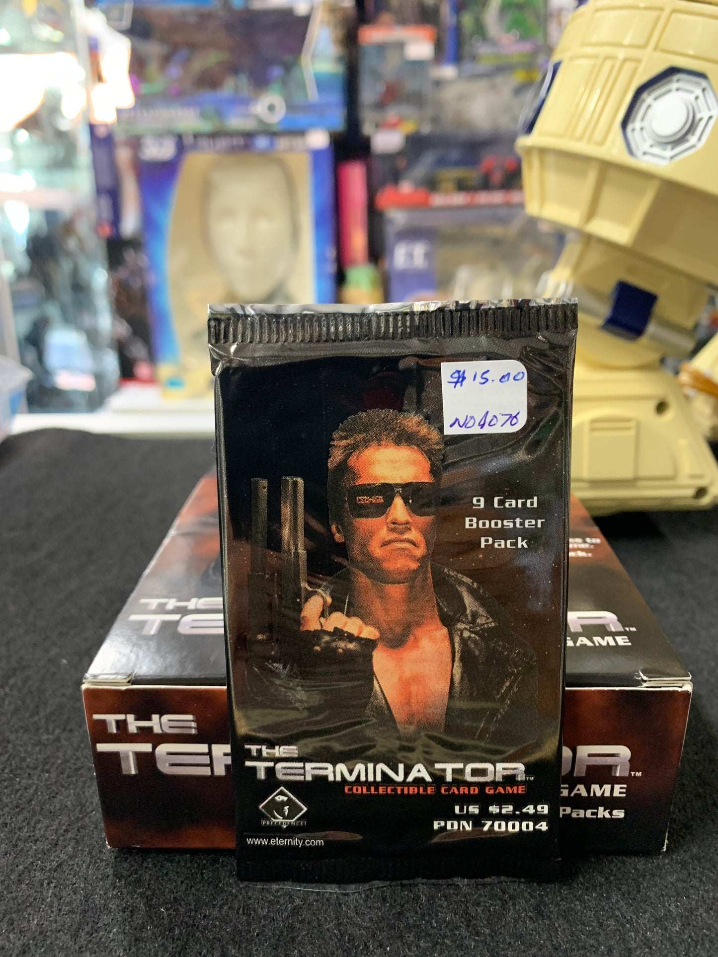 The terminator collectible cards 9 sealed