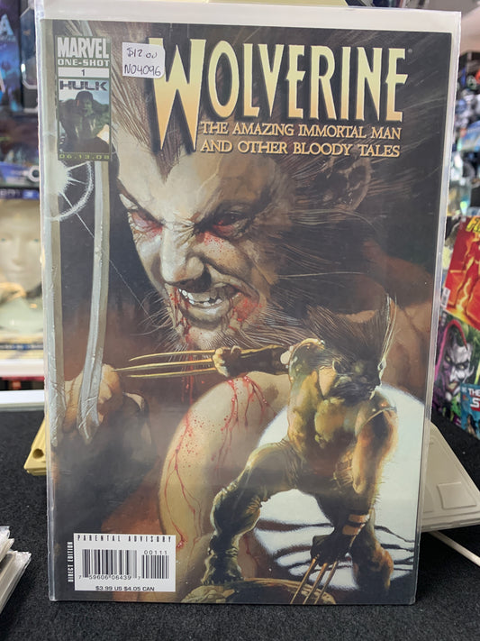 Wolverine the amazing immortal man and other bloody tales n1 comic