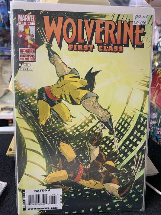 Wolverine first class comic n20