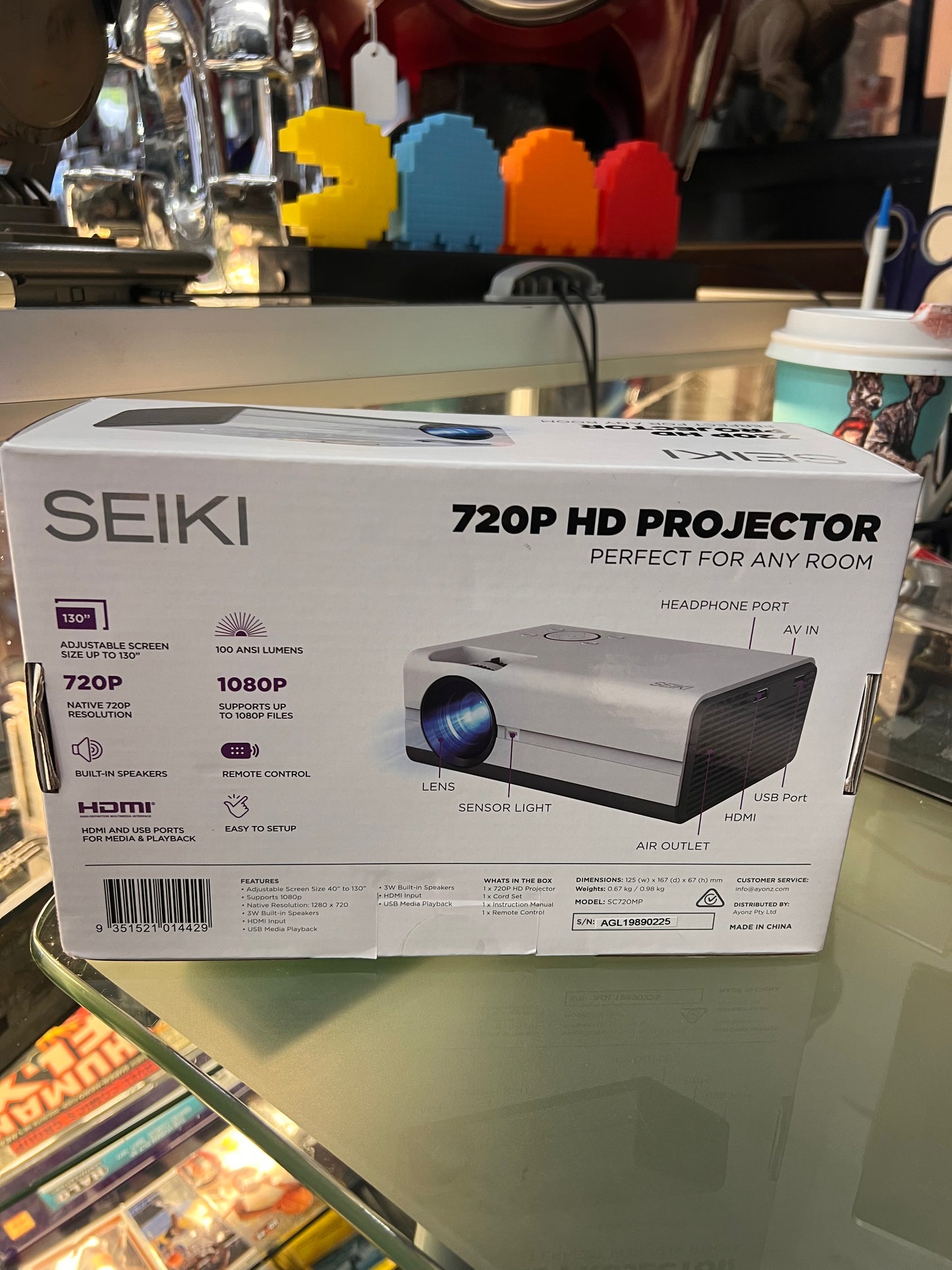 Seiki 720p HD Projector