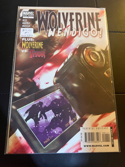 Wolverine: Wendigo #1 Comic Book - Marvel