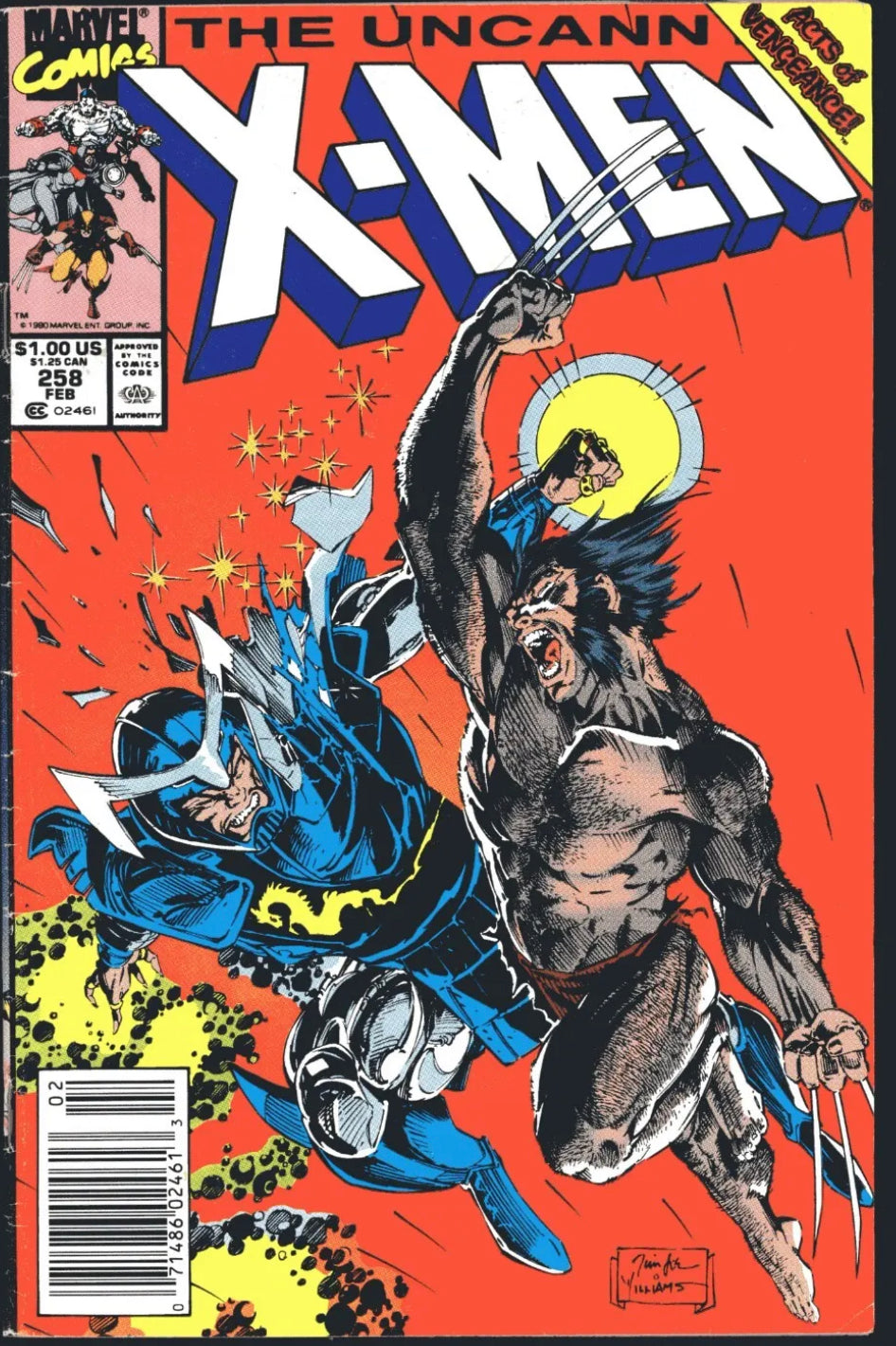 The Uncanny X-Men # 258