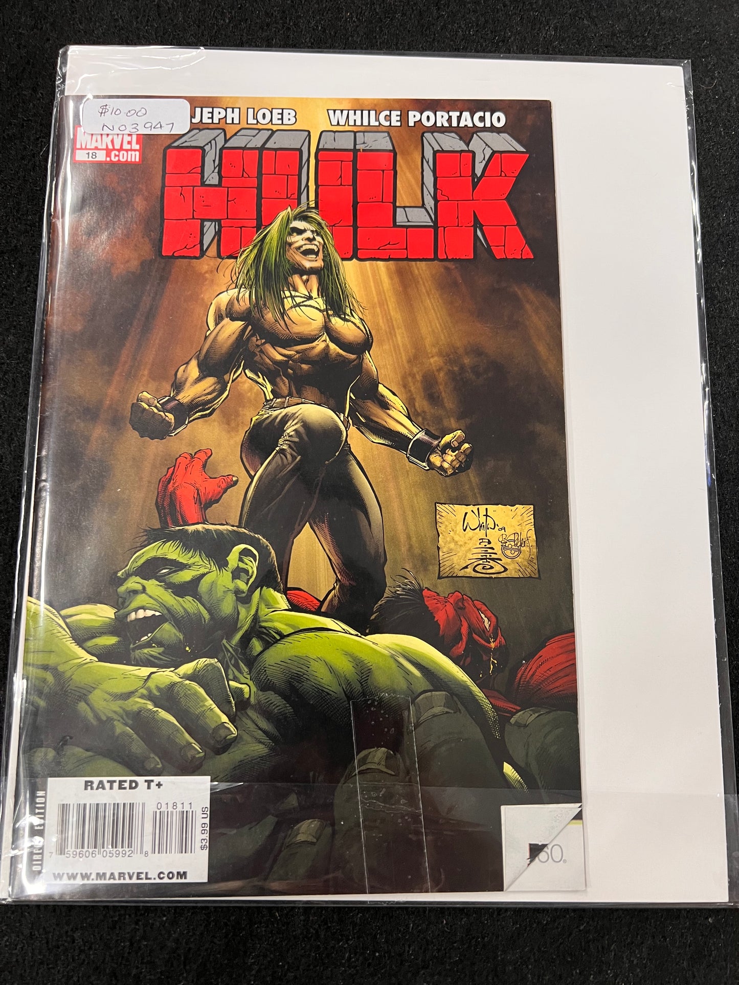 Hulk (Red) # 18 (VFN (VyFne Plus Marvel Comics ORIG US