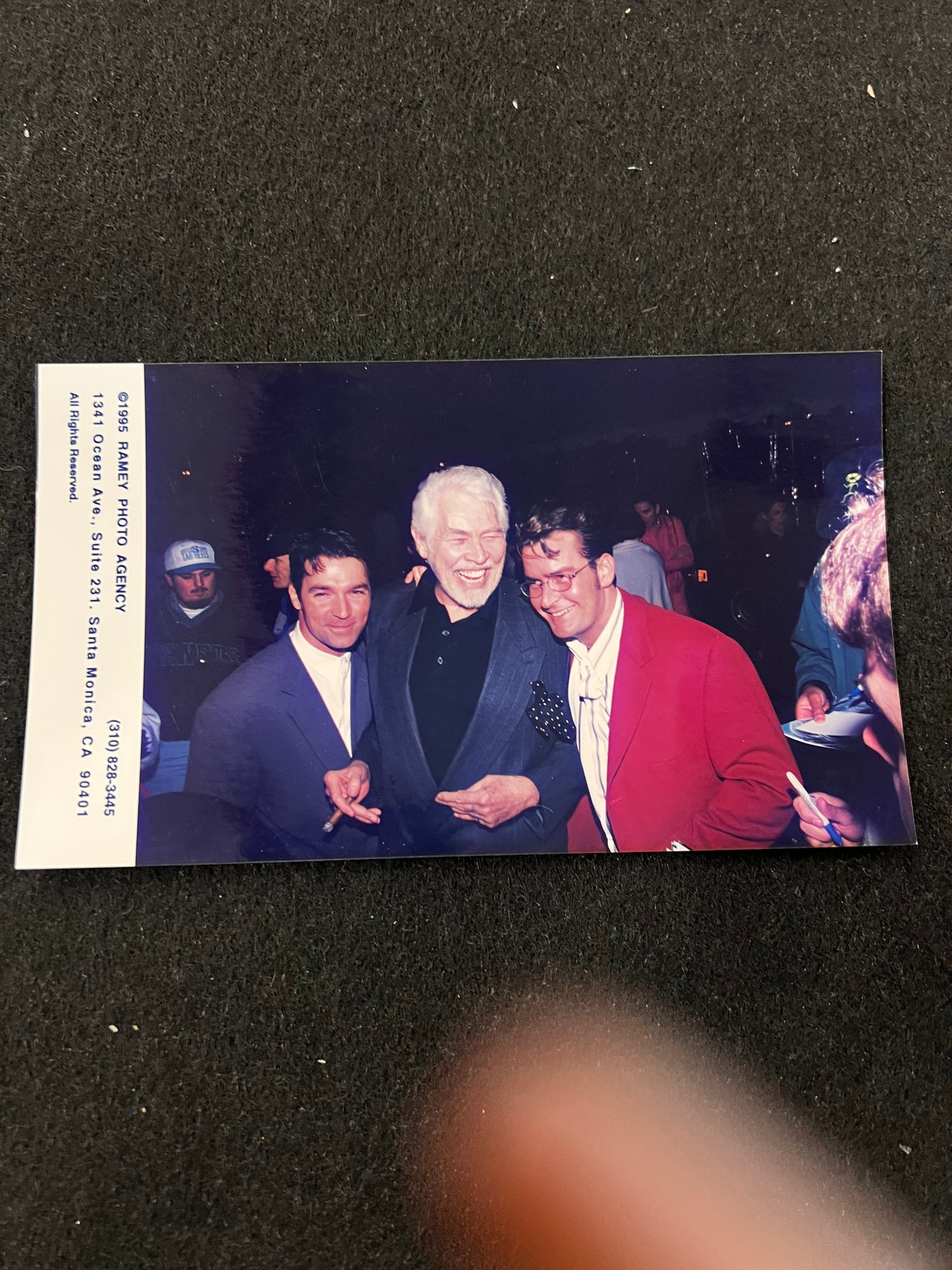 1995 Ramey Photo Agency Charlie Sheen 35mm Picture