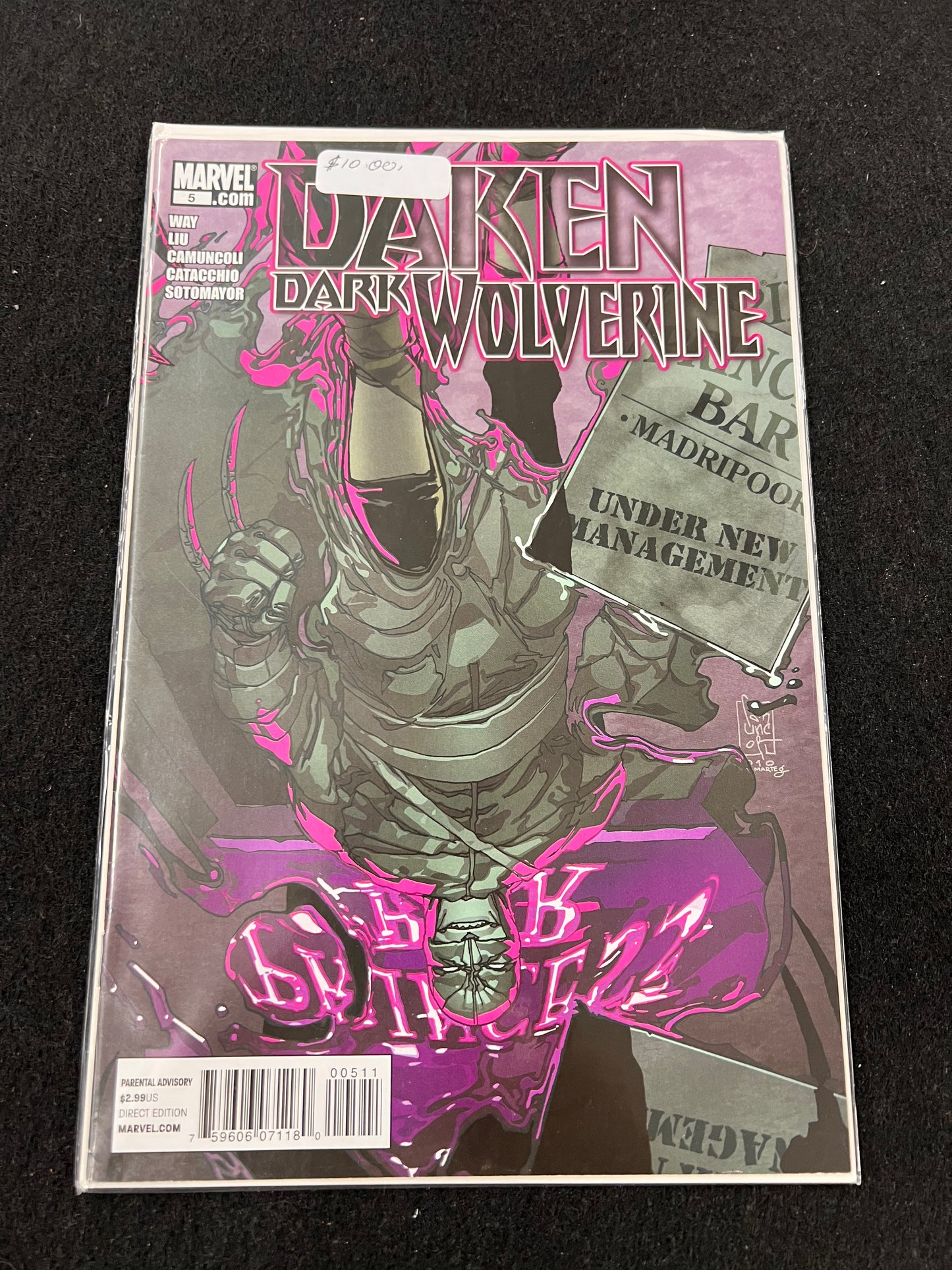 Daken Dark Wolverine (Vol 1) # 5 Near Mint (NM) Marvel Comics MODERN AGE