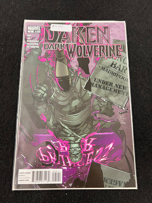 Daken Dark Wolverine (Vol 1) # 5 Near Mint (NM) Marvel Comics MODERN AGE