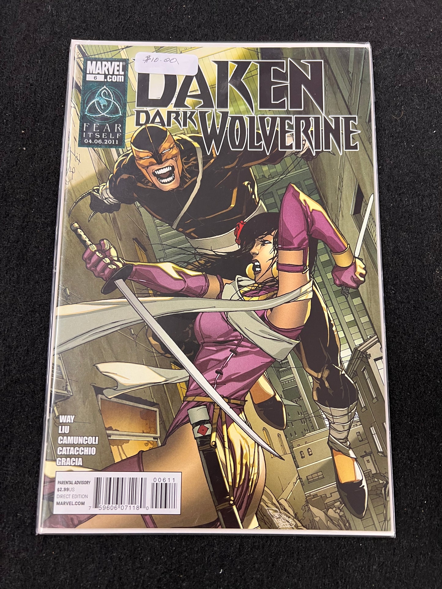 Daken: Dark Wolverine #6 Comic Book - Marvel Comics B35