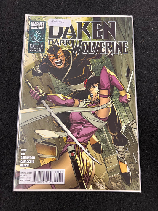 Daken: Dark Wolverine #6 Comic Book - Marvel Comics B35