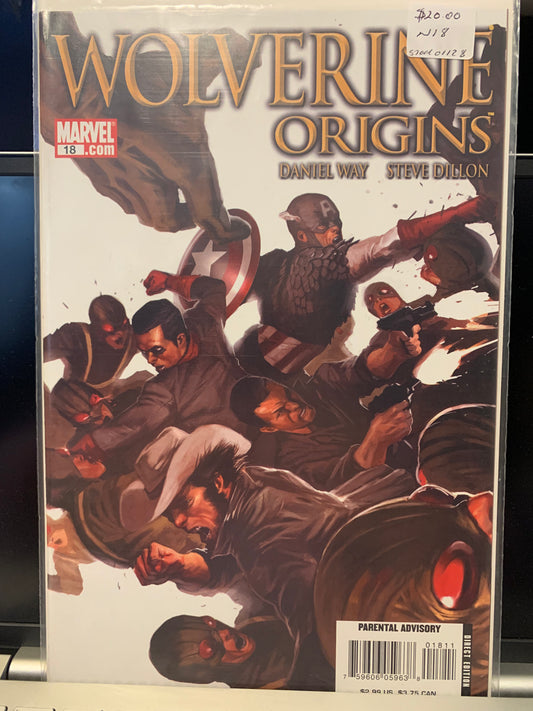 Wolverine origins comics n 18