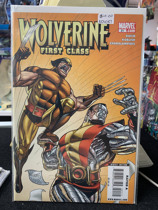 Wolverine first class n21 comic