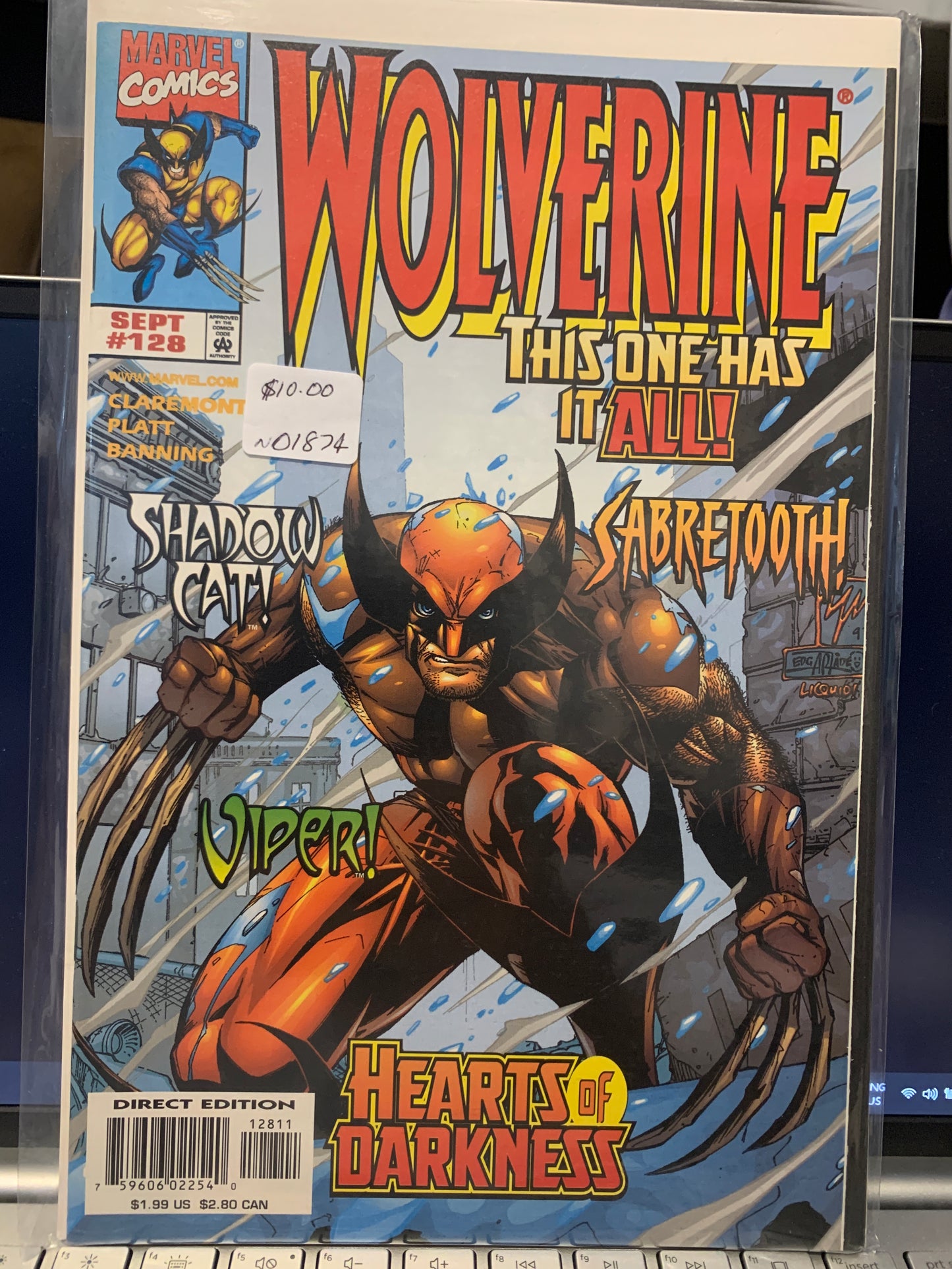 Wolverine the one has it all saber tooth n0174