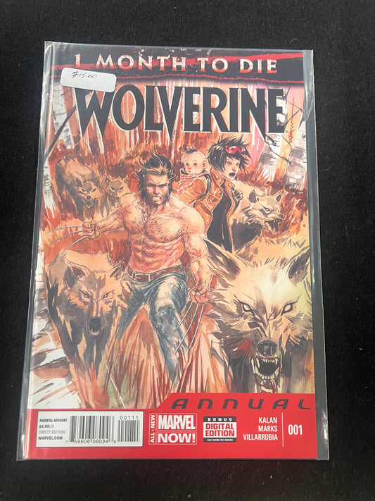 WOLVERINE Annual #1 - Marvel Now - (2014)