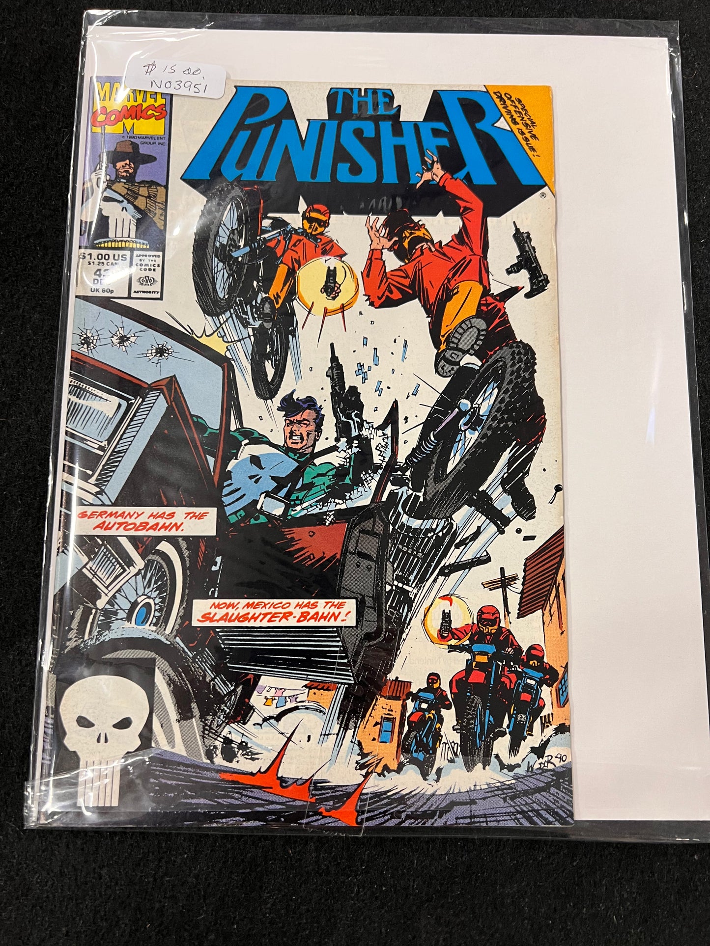 Vintage Marvel Comics The Punisher #43 1990 Vintage Comic