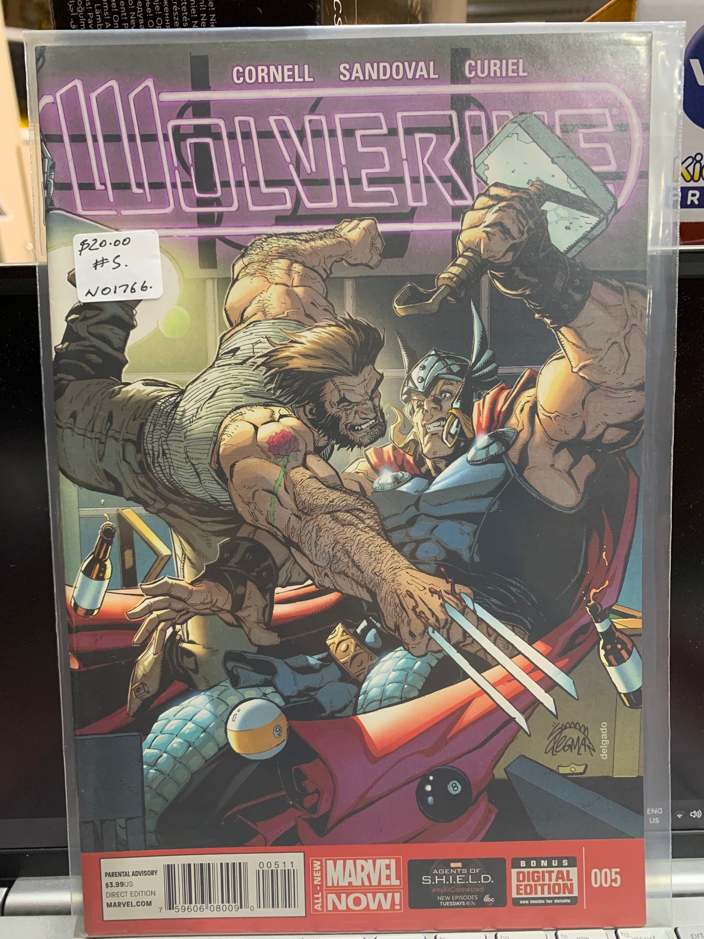 Wolverine comic n5