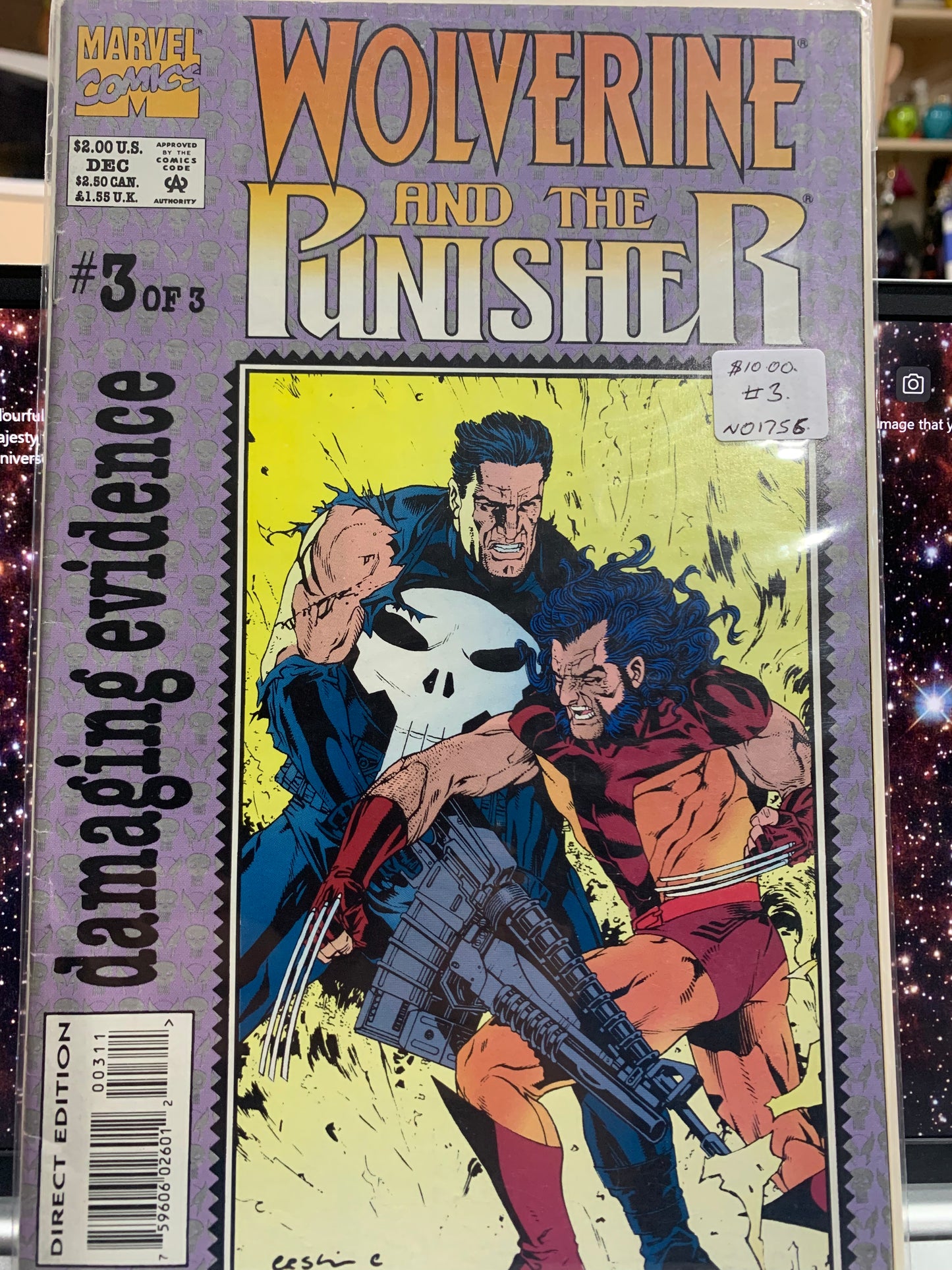 Wolverine and the punisher comic n3