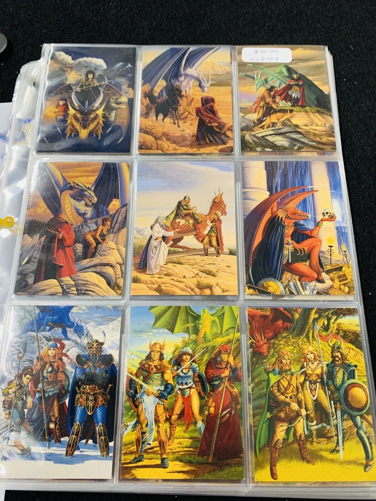 Larry Elmore 1994 cards 1 To 90 In Plastic Sleeves