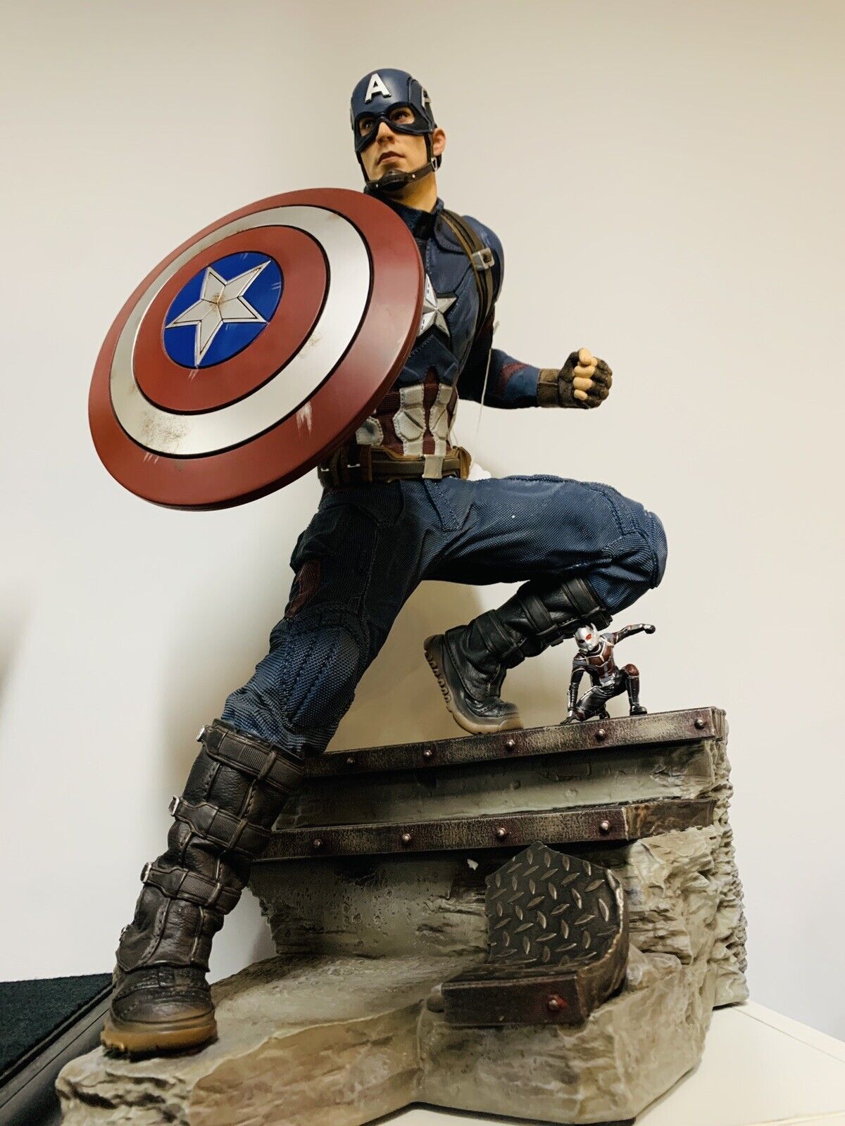 Captain America Iron Studios , Masterpiece 336/350 Rare - N05431