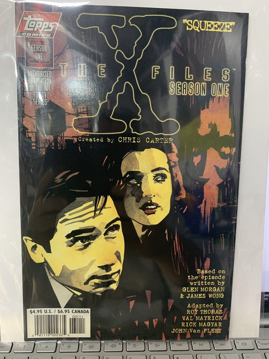 X-Files Topps comics season 1 Squeeze N05733