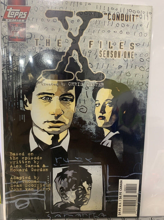 X-Files Topps comics season 1 conduit N05734