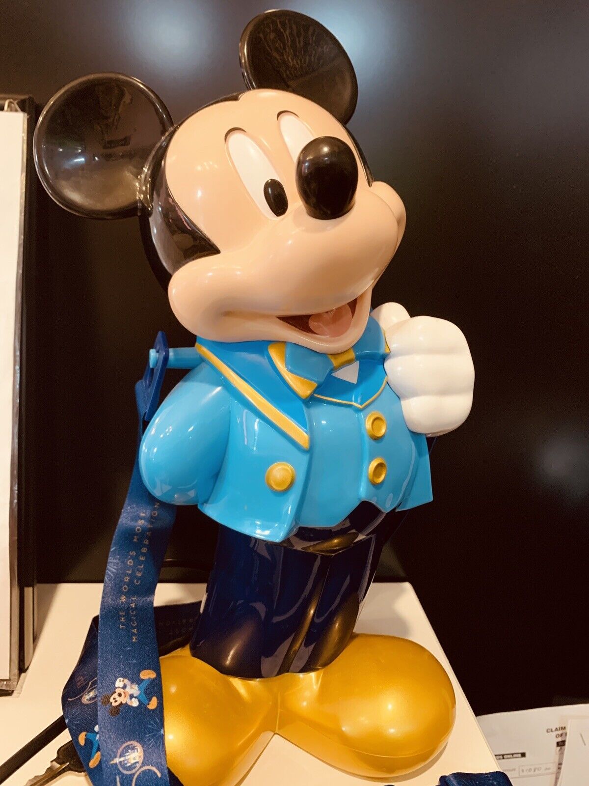 Mickey Mouse 50th Anniversary Popcorn Holder