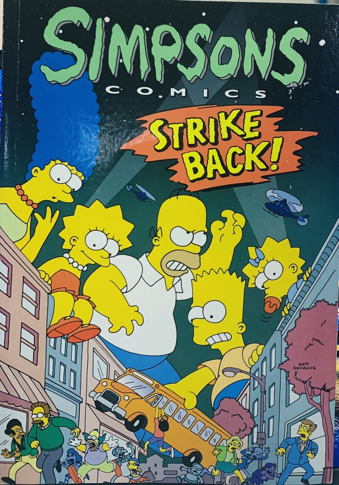 Simpsons Comics Strike Back