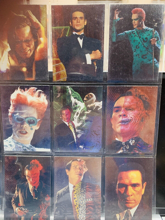 Batman Forever Trading Cards 9 Cards