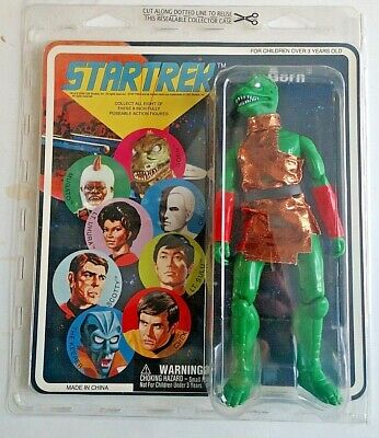 Diamond Select Star Trek Retro Cloth Gorn Action Figure in sealed card