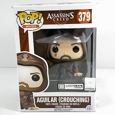 Assassins Creed Aguilar Crouching Funko POP 379 Loot Crate Exclusive Figure 2016