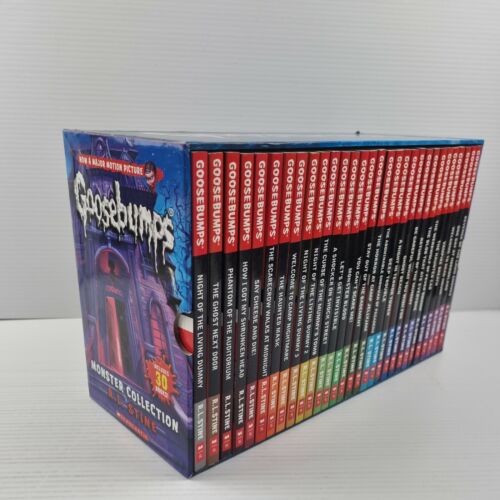 Goosebumps Monster Collection Box Set by R.L Stine 30 Books Small Paperback Kids