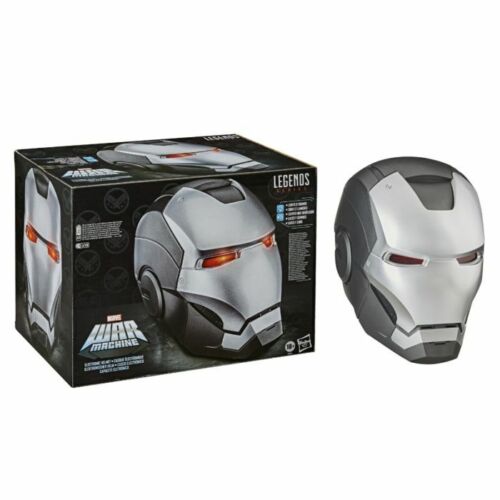 Marvel Legends Avengers Life Size Prop Replica Helmet - War Machine Premium Electronic Helmet