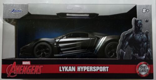 Jada Hollywood Rides MARVEL Avengers BLACK PANTHER Lykan Hypersport 1:32