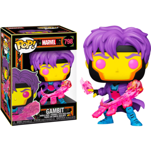 Funko Pop Marvel X-Men - Gambit Blacklight