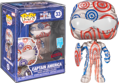 The Falcon and the Winter Soldier - Captain America Patriotic Age Artist Series