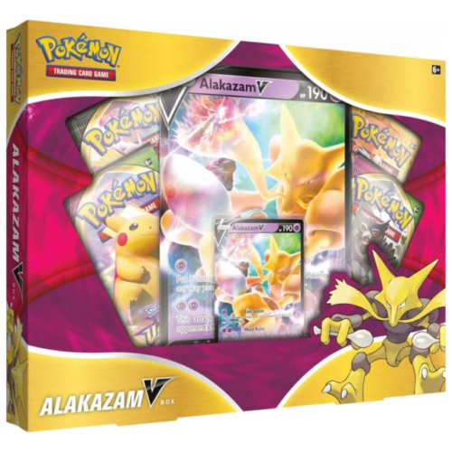 Pokémon Alakazam V Box Trading Card Game - POK80748 N05249