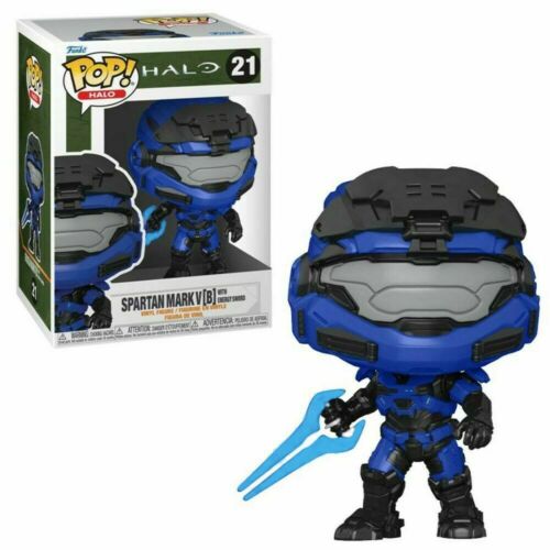 Halo Infinite - Spartan Mark V with Blue Energy Sword Funko Pop!