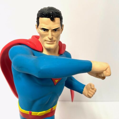 Warner Bros Store Exclusive Silver Age Superman 12" Figurine Statue 2000.