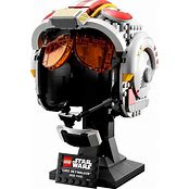 LEGO Star Wars Luke Skywalker Red 5 Helmet Set, Buildable Collection Display Model, Collectible Decor for Adults