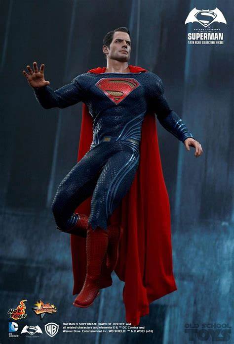 Hot Toys MMS343 SUPERMAN from Batman v Superman: Dawn of Justice. Justice league